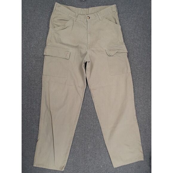 Levi's Other - Vintage‎ Y2K Levis Corduroy Cargo Pants Mens 34x34 Beige Loose Straight Skater